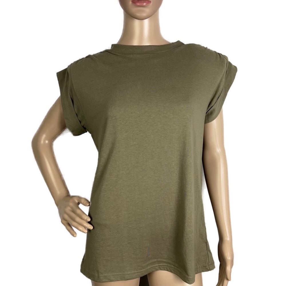 NEW SR+ RONNY KOBO GREEN T-SHIRT - Picture 1 of 4